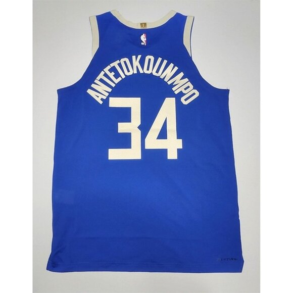 Nike 2024-25 City Edition Milwaukee Bucks Antetokounmpo #34 Authentic Jersey - Picture 6 of 12